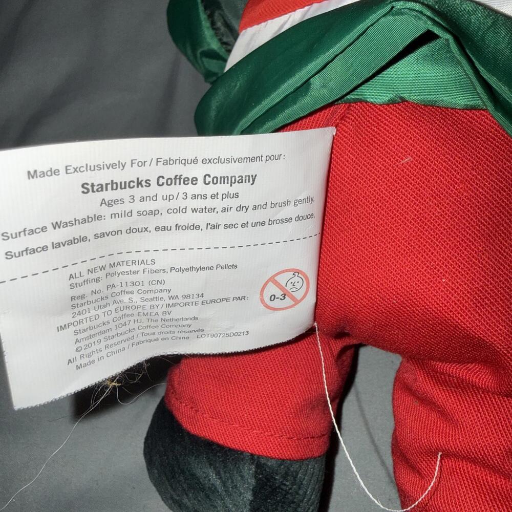 Starbucks 2019 limited edition Bearista plus bear - Picture 3 of 5